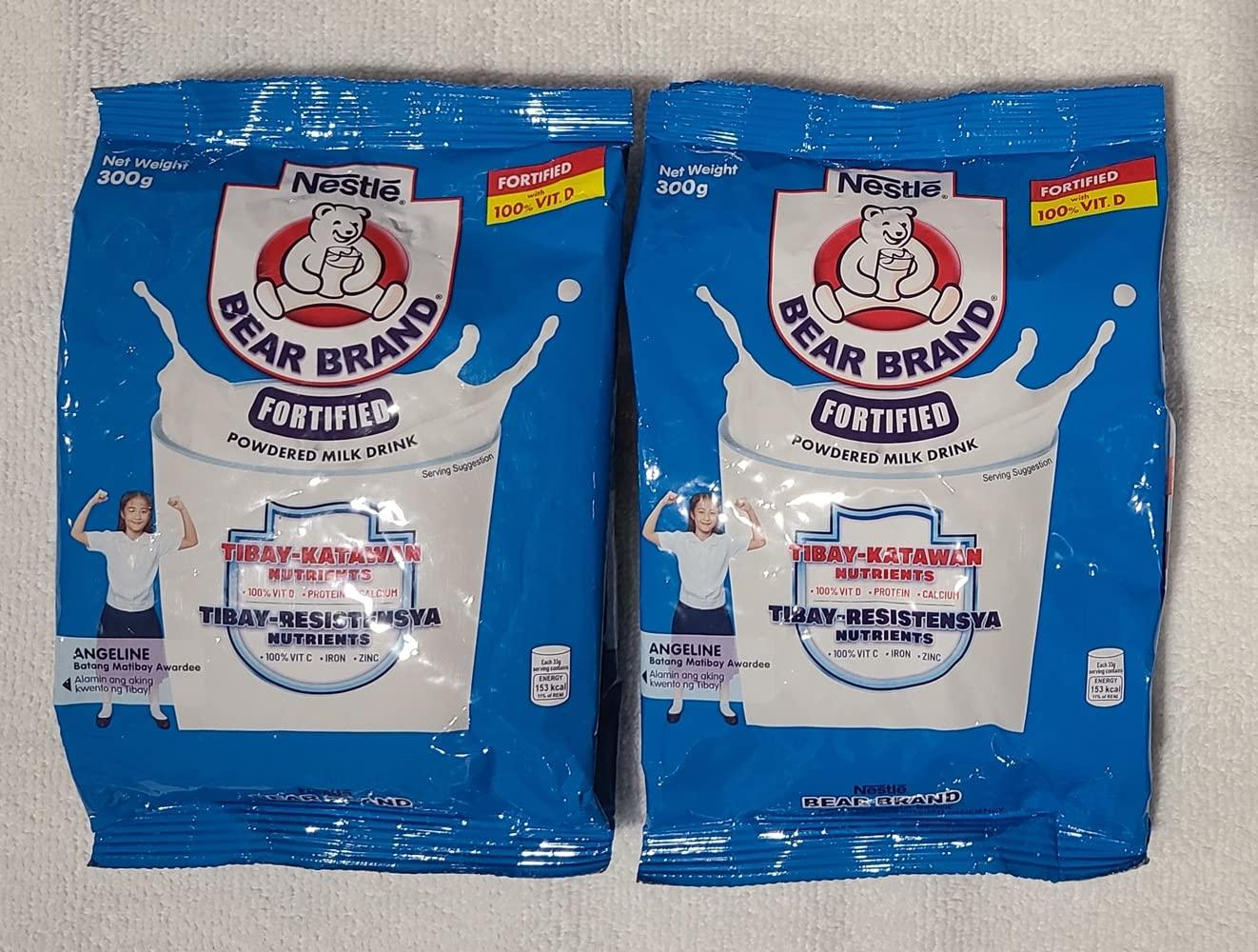 Bear Brand Bear Brand Fortified Powdered Milk 300 grams (multi- pack) (2)