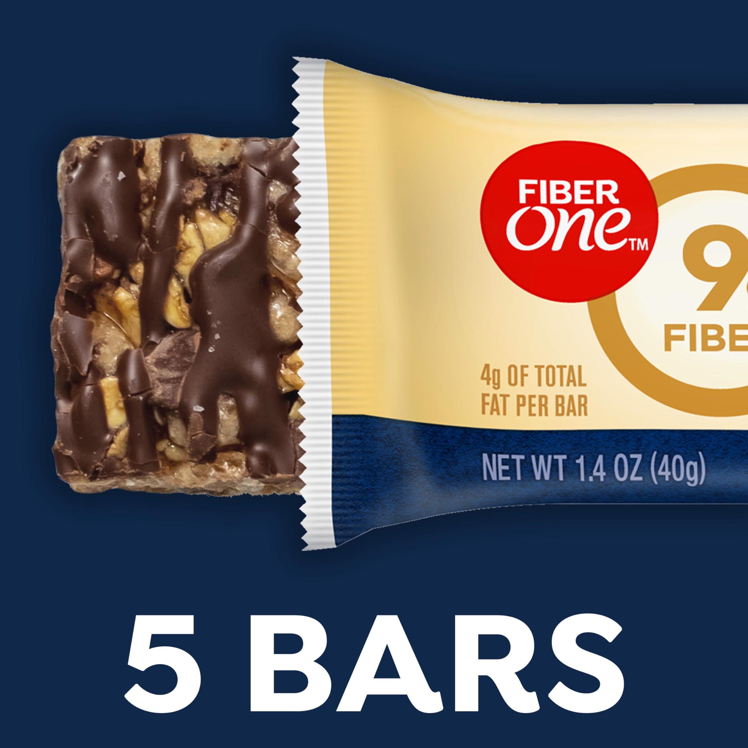 Fiber One Fiber One Chewy Bars, Oats & Chocolate, Fiber Snacks, 5 ct