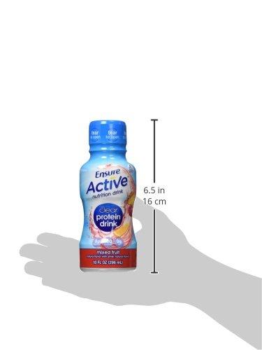 Ensure Ensure Clear Nutrition Drink Bottles Mixed Fruit, 10 Fl Oz (Pack of 4)