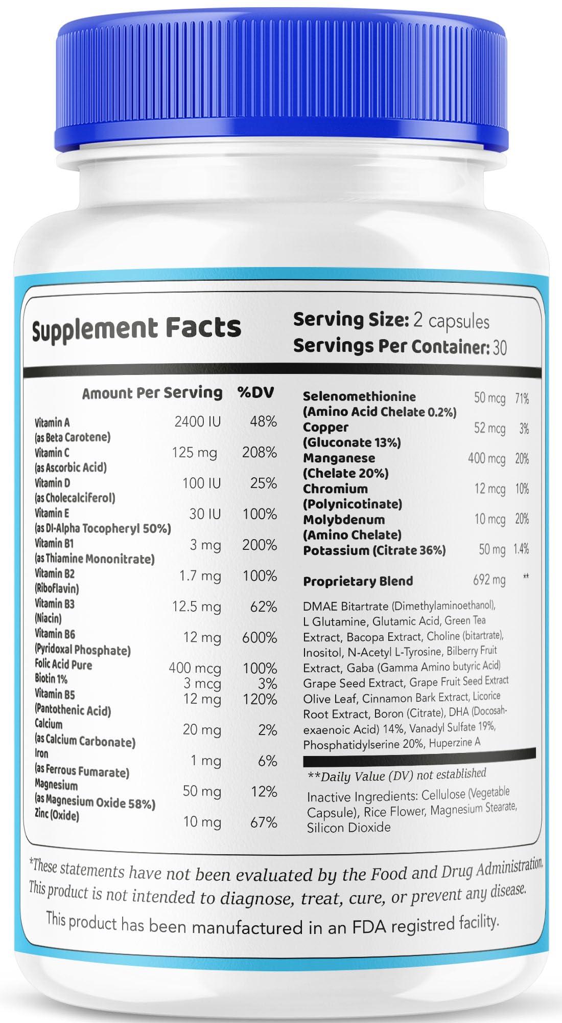 LIVORKA 5 Pack - Sight Clear, Sight Clear Pills For Eyes, Sight Clear 300 Capsules For 150 Days, Sight Clear Capsules - SightClear Capsules For Healthy Vision, Sight Clear 20/20 Vision Vitamins, Sight Clear