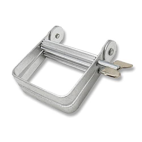 Naroote Toothpaste Squeezer Tube Roller, Multifunctional Metal Toothpaste Tube Squeezer Paint Tube Wringer Tooth Pastetooth Paste Squeeze for Artist, Hair Salon, Painter