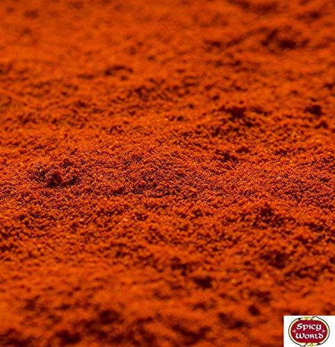 Spicy World Kashmiri Chili Powder | 14 oz resealable bag | All Natural Deggi Mirch powder | by Spicy World