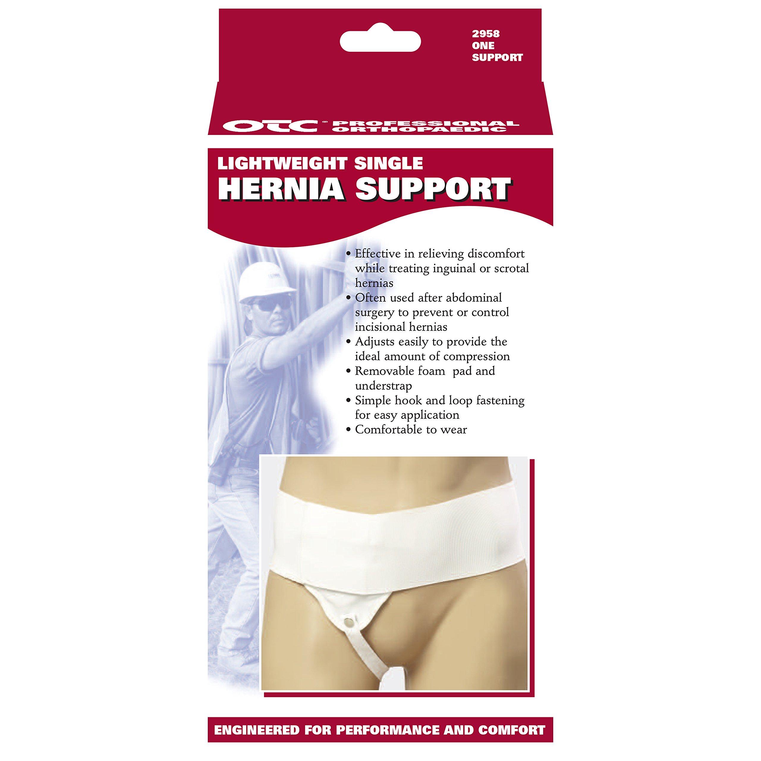 OTC OTC Hernia Support, Single Herniation, Inguinal Scrotal Treatment, X-Large (Right Side)
