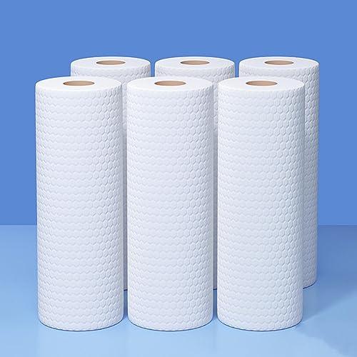 enpap enpap Lazy rag Print, Kitchen Non-Woven Fabric, Wet and Dry, Daily Necessities, scouring pad, rag, Disposable Kitchen Paper Print 25x25x50pieces