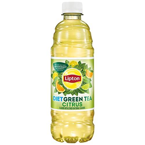 Ready Set Gourmet Diet Green Iced Tea - Citrus Flavor With Other Natural Flavors - With 100% Daily Value Antioxidant Vitamin C Per 12 Fl Oz, 24-500 ml Bottles - 1 Pack