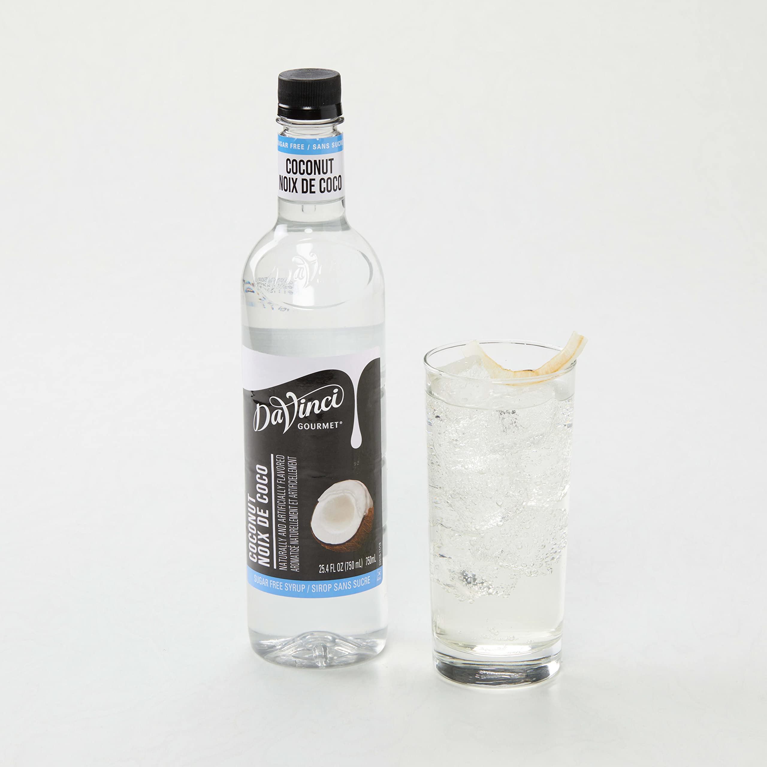 DaVinci Gourmet DaVinci Gourmet Sugar Free Syrup, Fruit Flavors Variety Pack - Blueberry, Cherry, Coconut, Pineapple, 25.4 Fl Oz (Pack of 4)