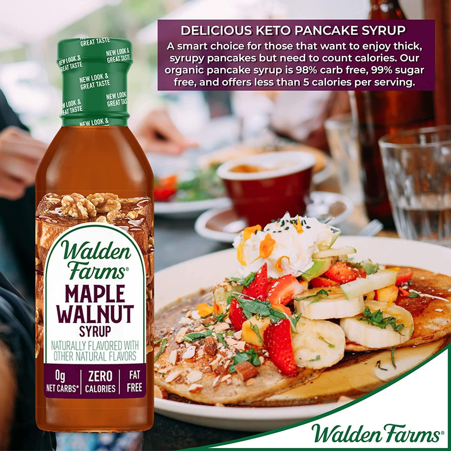 Walden Farms Walden Farms Syrup (12 Fl Oz (Pack of 3), Maple Walnut)