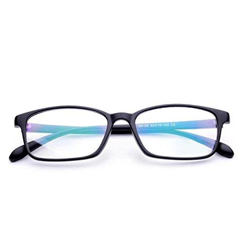 Jcerki Jcerki Black Computer Reading Glasses3.00 Anti-Blue Glare Eye Glasses Strain Blue Light UV Blocking Protection and Lightweight Computer Reading Glasses