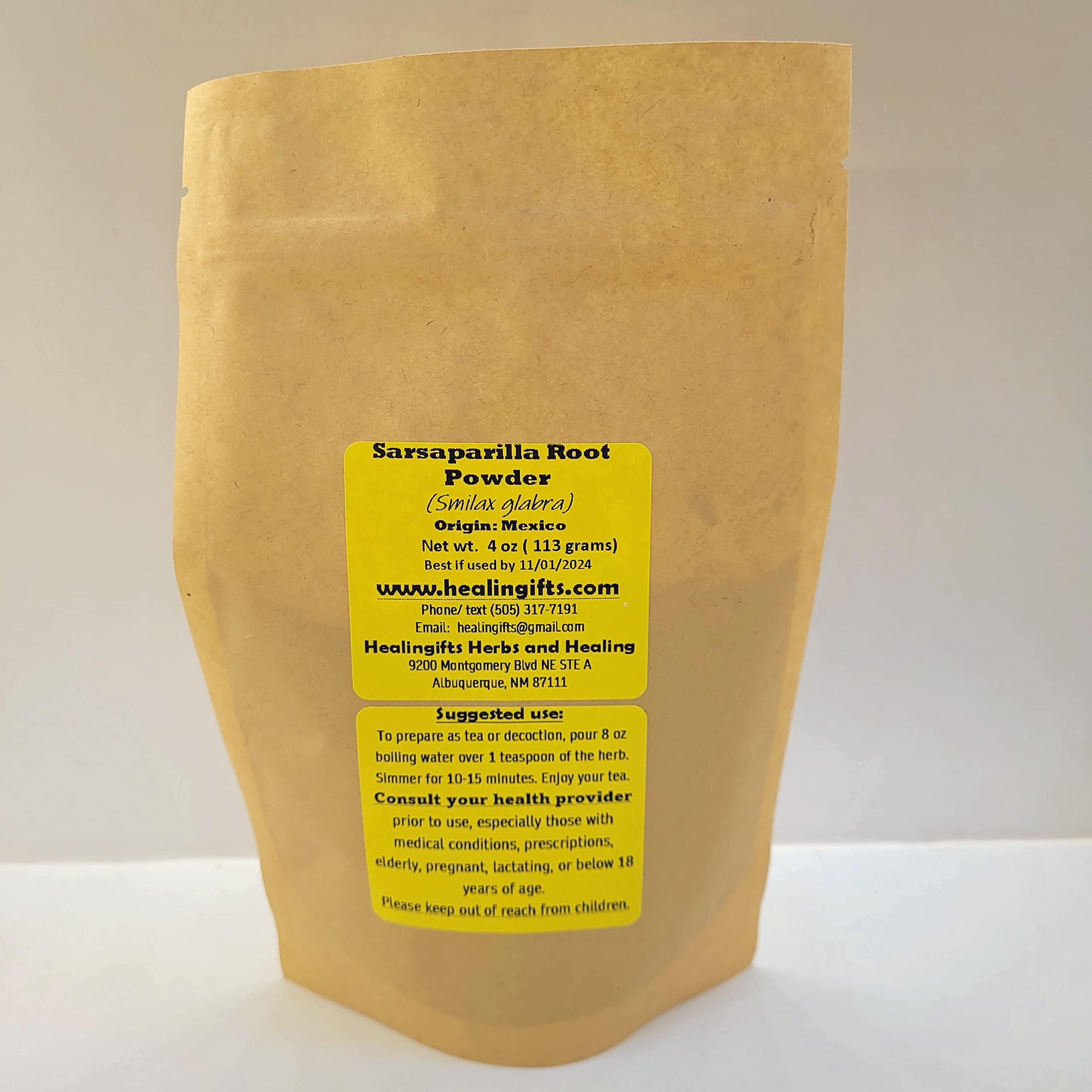 HealinGifts HealinGifts Zarzaparrilla Root dried root herb powdered 4 oz