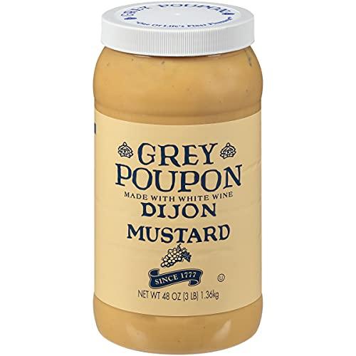 Grey Poupon Grey Poupon Dijon Mustard (48 oz Jars, Pack of 6)