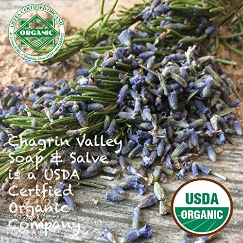 Chagrin Valley Soap & Salve Organic Natural Shampoo Bar (Chamomile Citrus, 1 Bar)