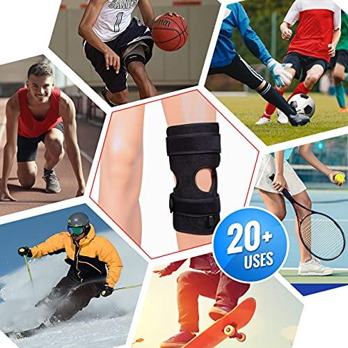 Talsafe Red Light Therapy Device for Joint Pain Relief, 880nm Infrared Light Therapy Wearable Adjustable Wrap for Knee Elbow, Home Use Led Light Therapy Pads