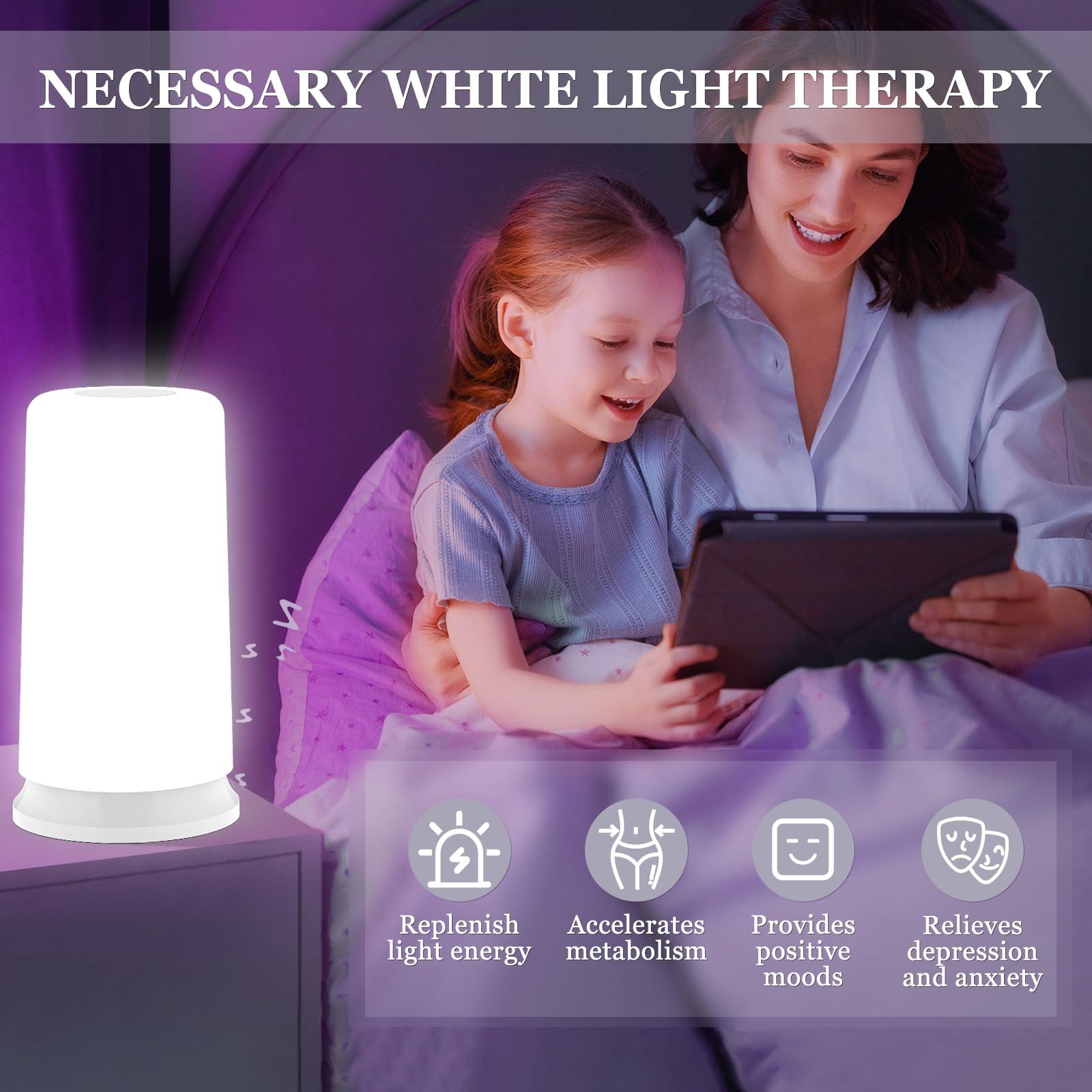 iKeener iKeener Green Light Therapy Lamp for Migraines,10000 Lux Mood&Energy Enhancing Light Therapy Lamp for Headaches,Insomnia,Anxiety Relief,Relaxation,Adjustable Warm White&Green Brightness