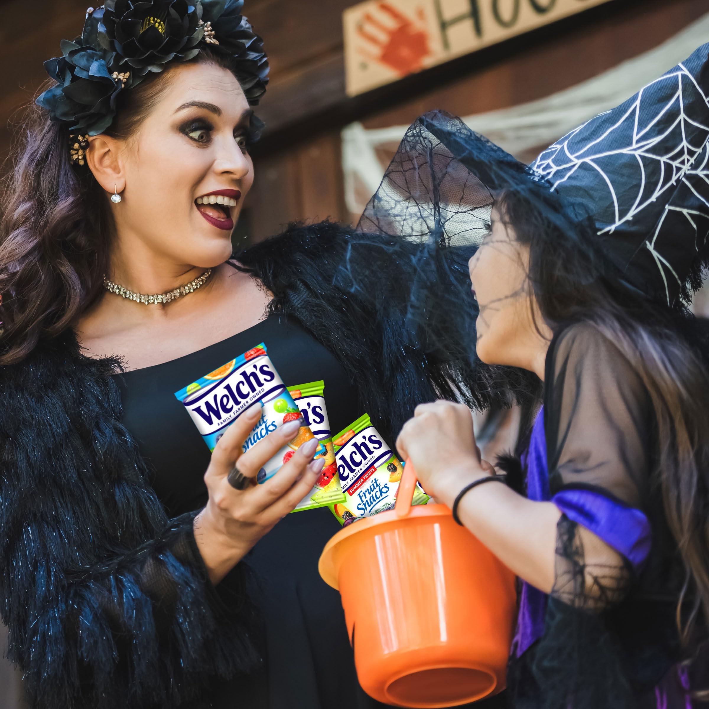 Welch’s Fruit Snacks Welch\'s Fruit Snacks, Mixed Fruit & Summer Fruits Variety Pack, Perfect for Valentine\'s Day, Bulk Pack, Gluten Free, Individual Single Serve Bags, 0.8 oz (Pack of 60)