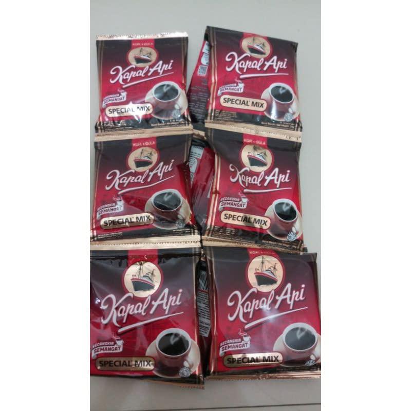 Kapal Api Kapal Api Special Mix (Coffee plus Sugar), 25 Gram (10 sachets)