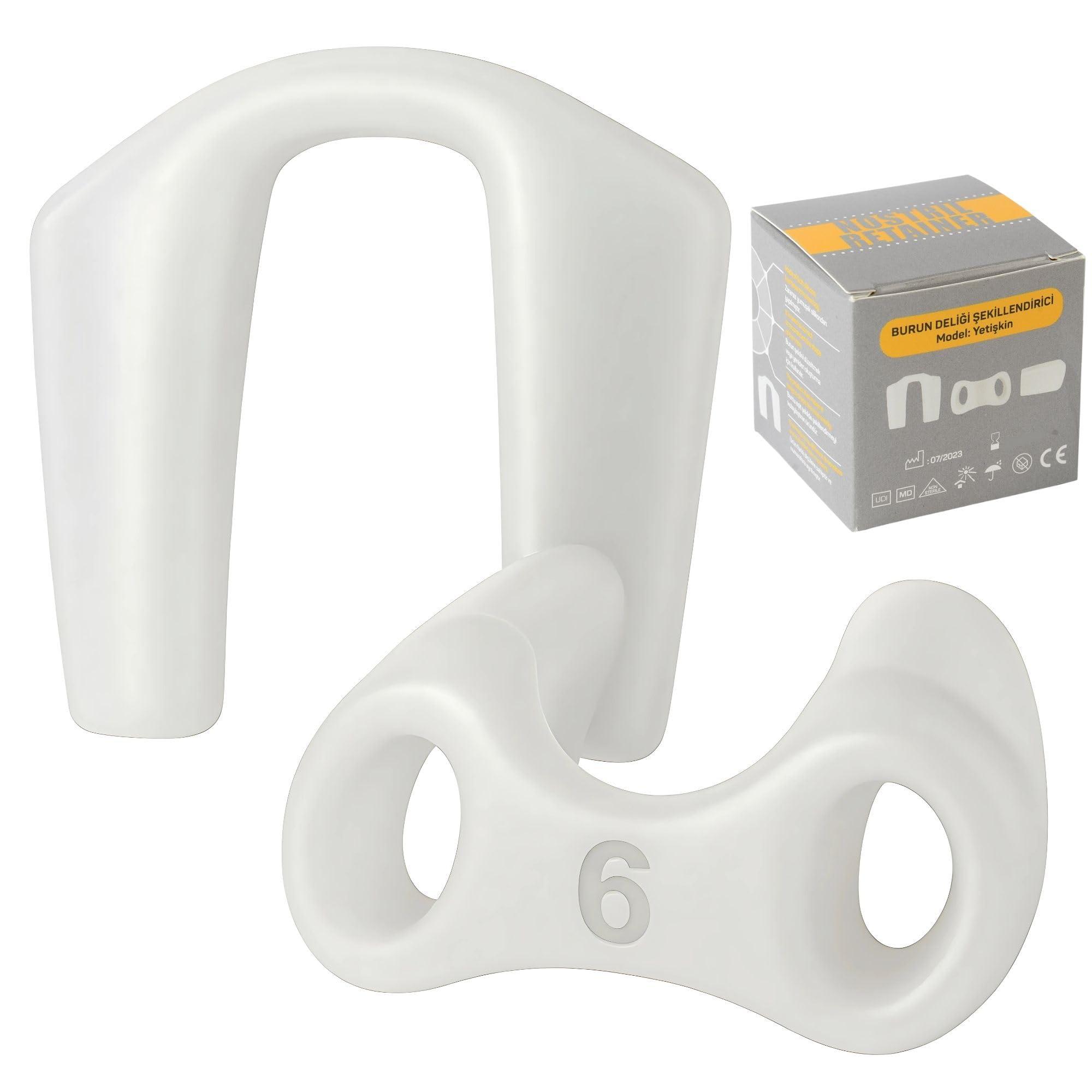 footlne foot healthly footlne foot healthly Nostril Retainer Short Model, Nostril Retainer for Rhinoplasty, Nose Support System After Rhinoplasty, Retainer for Work Surgery,%100 Silicone Nostril Retainer Short Model (8)