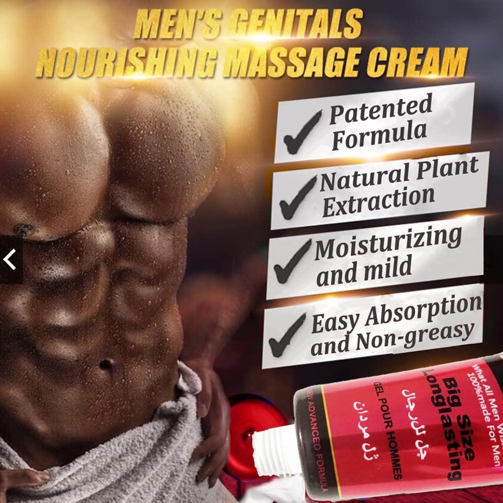 CANDIKE CANDIKE Enlargement Cream,Massage Cream Extender Cream Thicker Longer and Strong for Male 50ml Red 2.4 Ounce