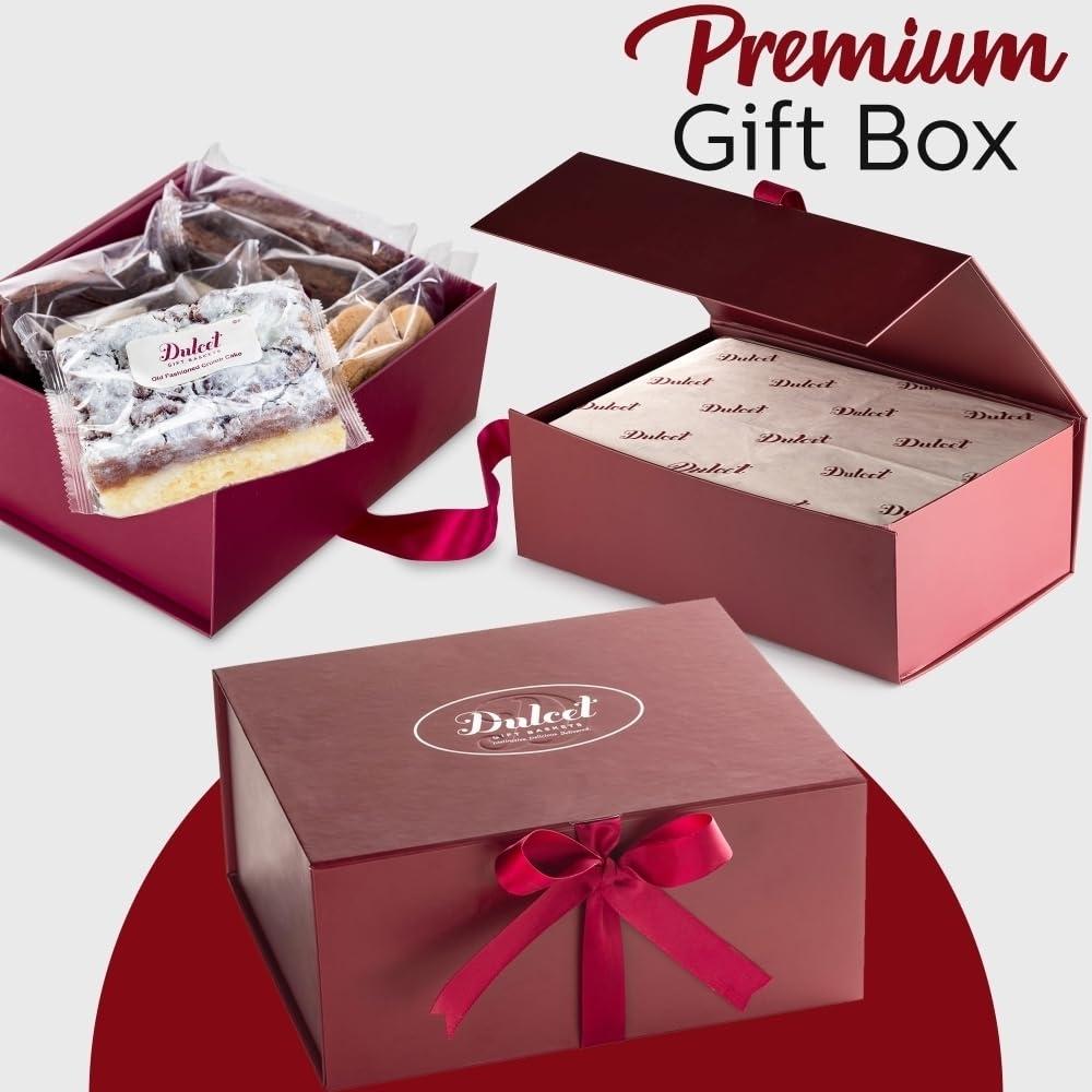 Dulcet Gift Baskets Dulcet Gift Baskets Sweet Success: Gourmet Cookie and Snack Gift Basket for All Occasions present Holidays, Birthday, Sympathy, Get Well, Family or Office Gatherings for Men & Women.