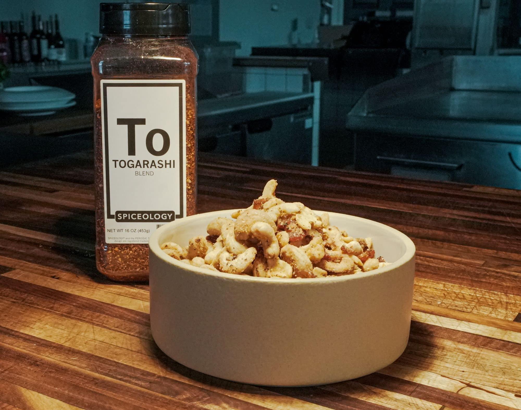 Spiceology Spiceology - Togarashi Japanese 7 Spice Seasoning Blend - Gluten-Free Japanese Ramen, Rice, and Sushi Seasoning with Umami Flavor - Togarashi Japanese Spice Mix for Ramen Noodles, Vegetables, Meats, and More (16 oz)