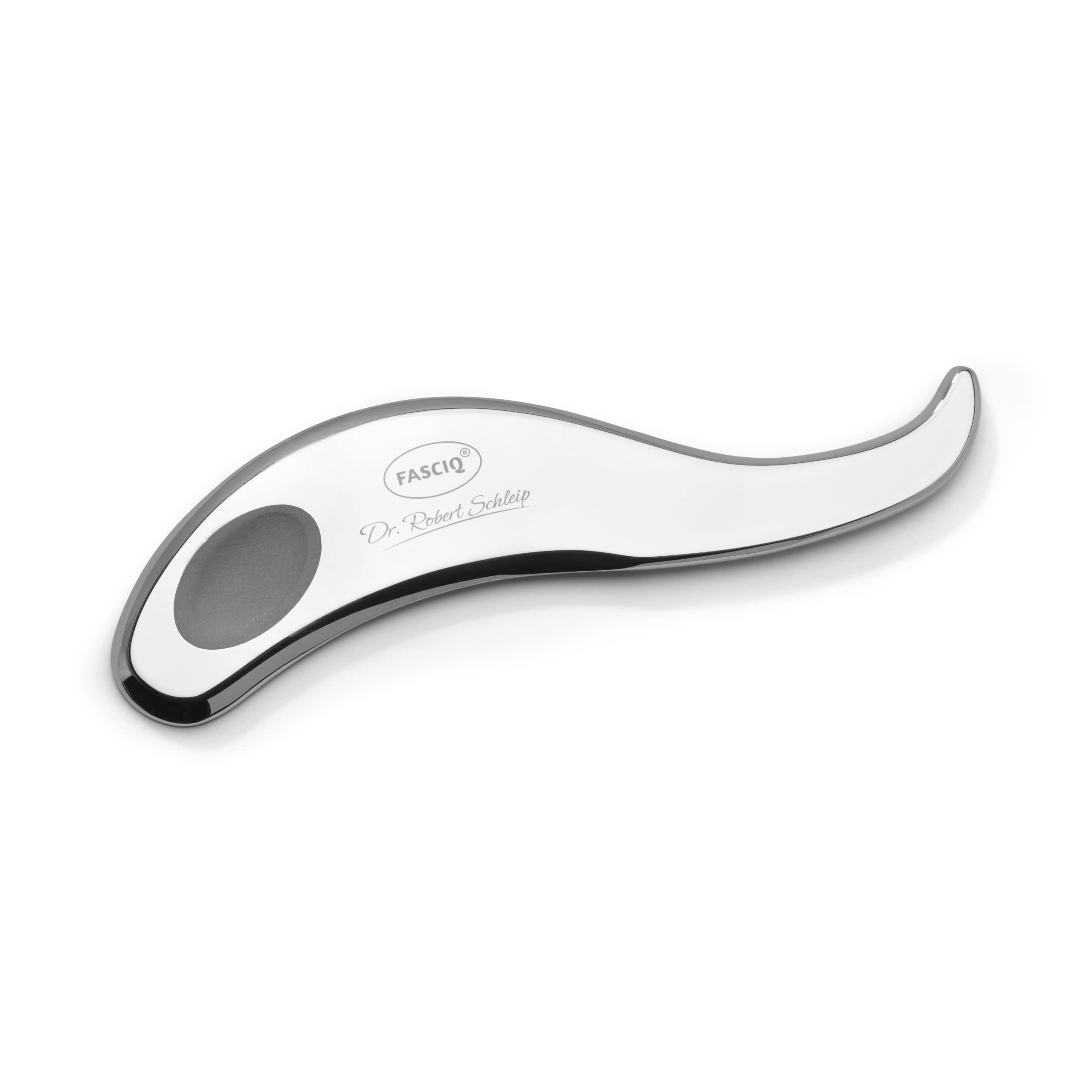 FASCIQ FASCIQ | IASTM Tool Wave | Patented Design | Instrument Assisted Soft Tissue Release & Mobilization | Surgical Stainless Steel | Required for Myofascial, Soft, Scar & Deep Tissue Massages & Scraping