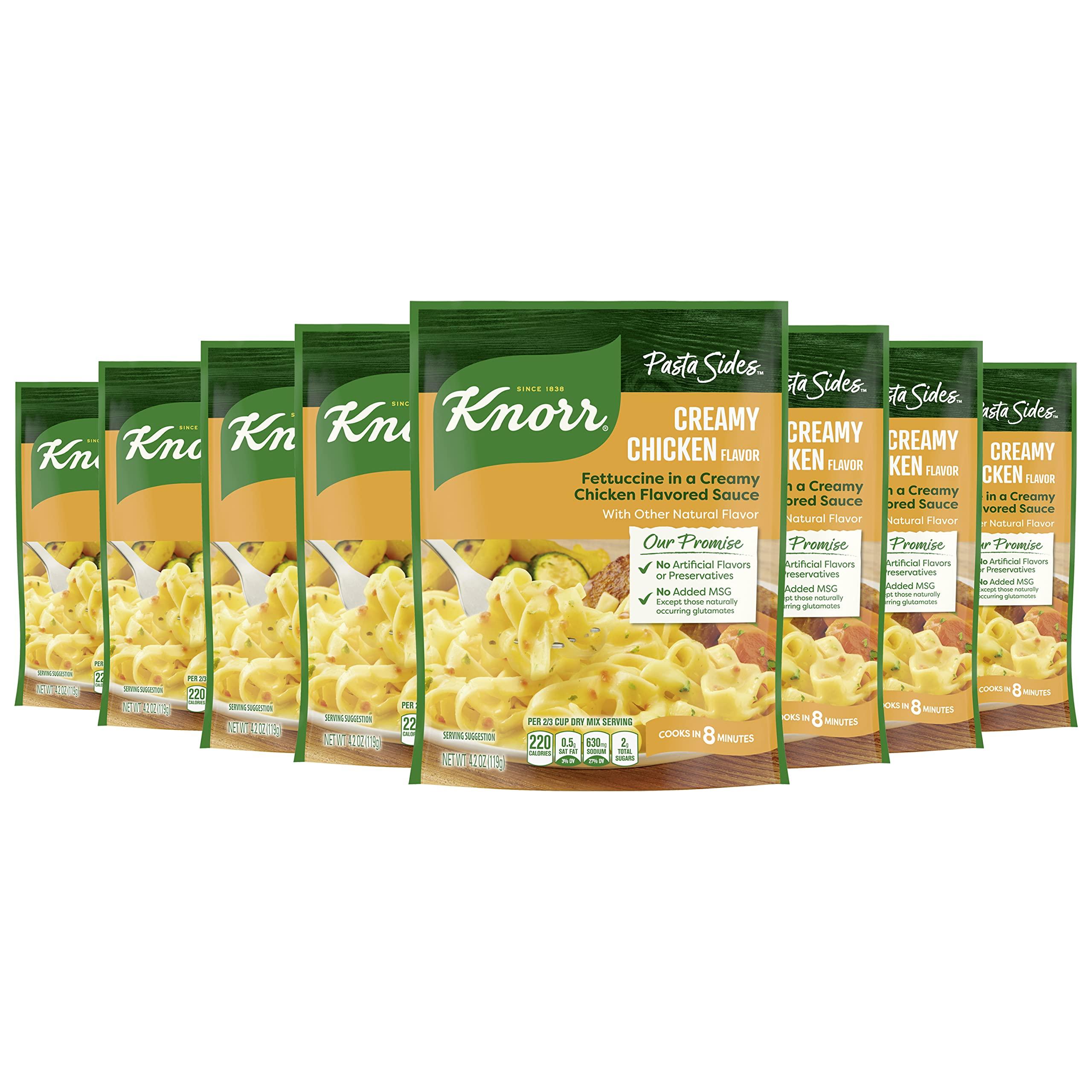 Knorr Knorr Pasta Side Dish, Creamy Chicken, 4.2 oz (Pack of 8)