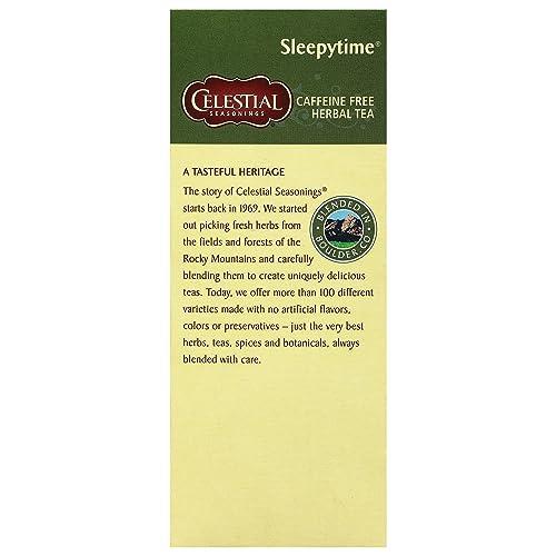 Celestial Seasonings Celestial Seasonings Herbal Tea, Sleepytime, 25 Count (Pack of 6)