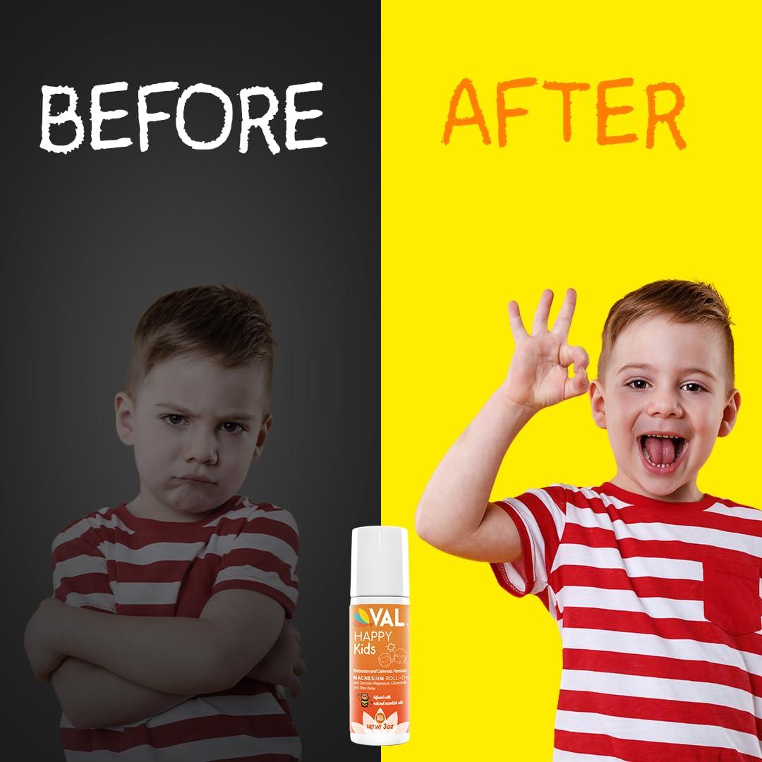 VAL VAL Happy Kids Transdermal Magnesium Bundle for Kids