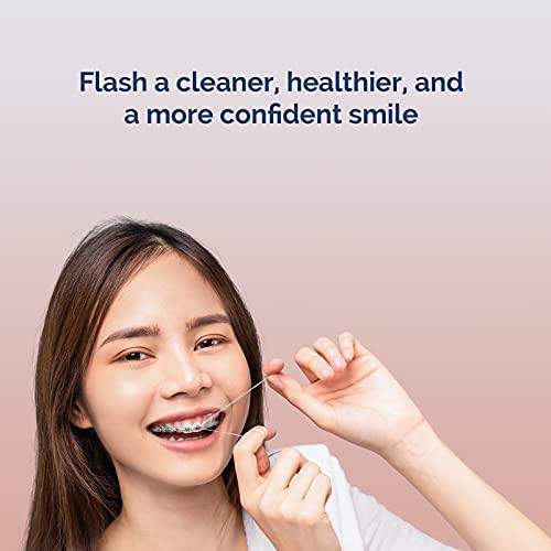 Proxysoft Proxysoft Dental Floss for Bridges and Implants 2 Packs - Floss Threaders for Bridges, Dental Implants, Braces with Extra-Thick Proxy Brush for Optimal Oral Hygiene -Teeth Bridge and Implant Cleaners