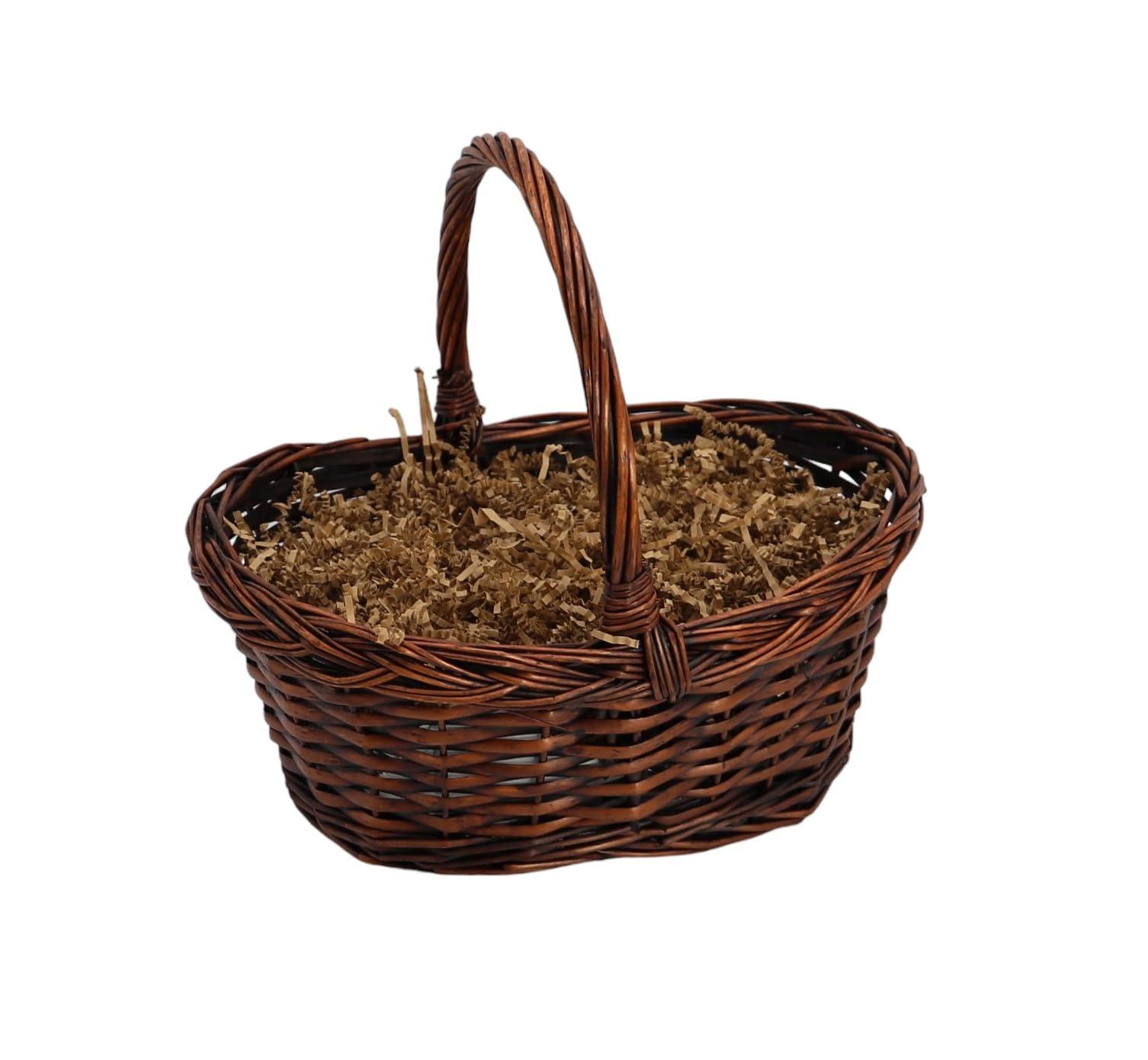 Gift Basket Village Gift Basket Village - Italian Themed Dinner for Two, Gourmet Pasta Assortment with Linquini, Dip Mix, Pasta Sauce, Pasta & Cheese Blend - Italian Food Basket, 12x8x12\", 4.44 lbs