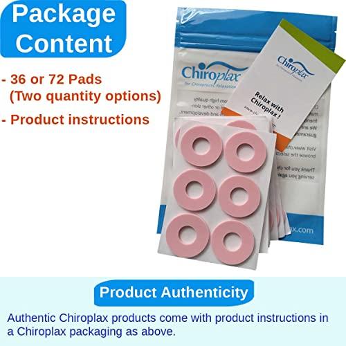 Chiroplax Chiroplax Foam Callus Cushions Pads Protectors Waterproof Self-Adhesive Blister Toe Foot Pain Relief Treatment (72 Count)