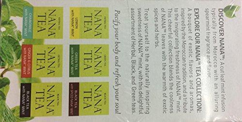 Wissotzky Tea Wissotzky Tea Nana Tea Ginger & Citrus With Nana Mint 1.41 Oz. Pk Of 6.