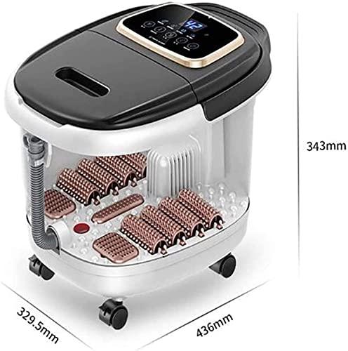 ELORES ELORES Foot Spa Bath Massager with Heat - Feet Soaking Tub Features 8 Shiatsu Massage Rollers, Rotting Callus Remover, Adjustable Time & Temperature - Stress Relief for Fatigue and Tired Feet