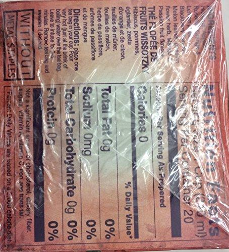 Wissotzky Tea Wissotzky Tea Fruit Galore Caffeine Free 1.76 Oz. Pack Of 3.