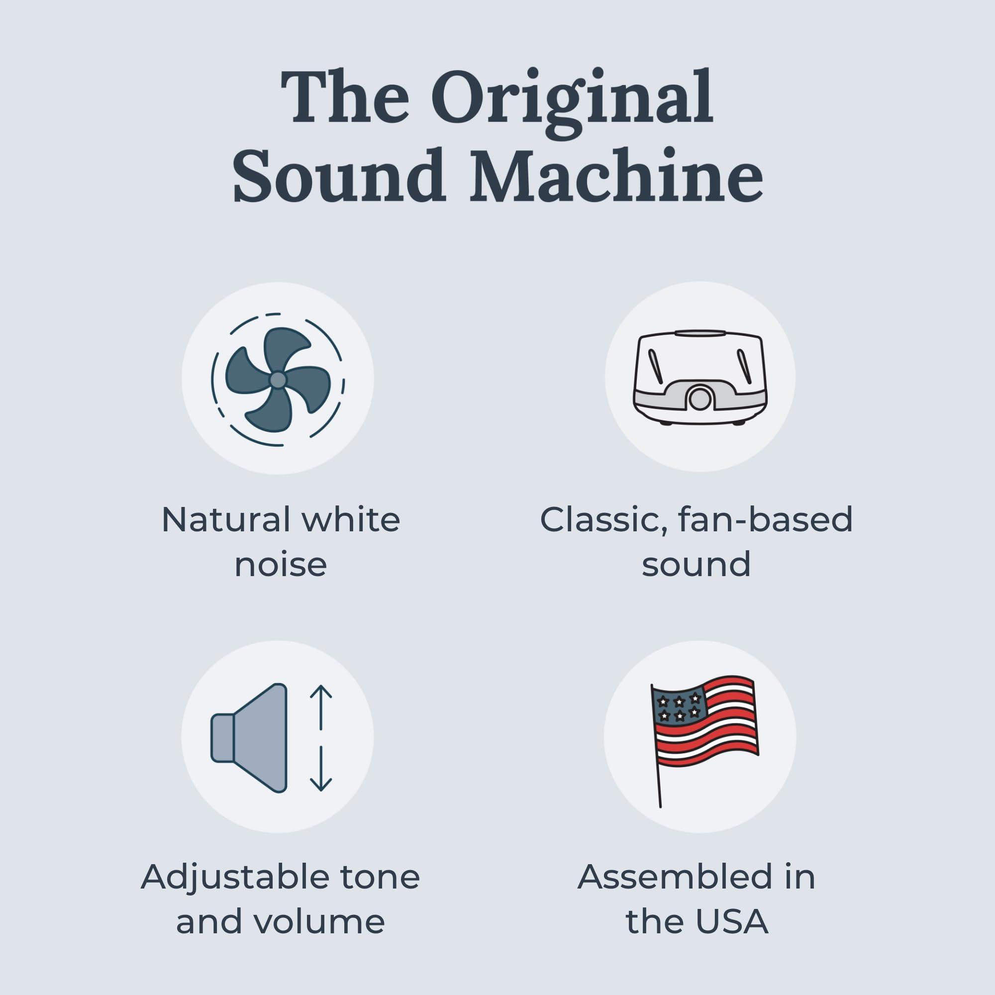 YOGASLEEP Yogasleep Dohm Classic (6 Pack) The Original White Noise Sound Machine, Soothing Natural Sounds from a Real Fan, Sleep Therapy for Adults & Baby, Noise Cancelling for Office Privacy & Meditation
