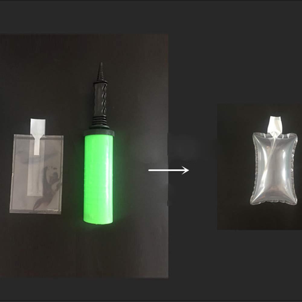 4every Packaging Air Bags,Clear Plastic Inflatable Air Packaging Protector Bag with Free Pump Cushion,Air Inflatable Cushion Blocking Packaging Bag,4x8 Inches,100 Pieces