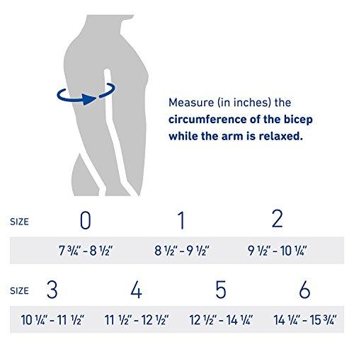 Bauerfeind Bauerfeind OmoTrain S Shoulder Support, Left 1, Titanium/Gray with Blue Accents