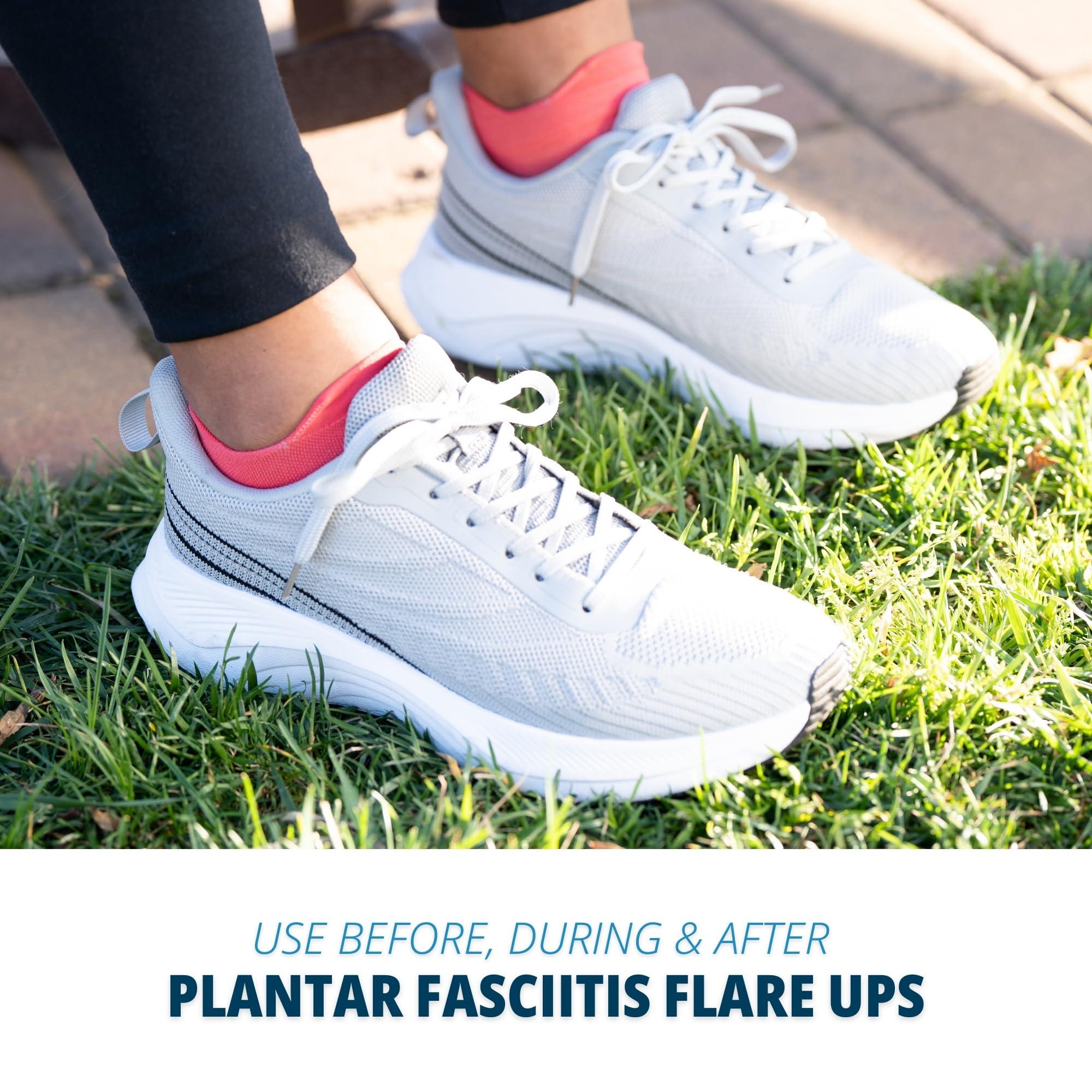 OS1st OS1st FS4 Plantar Fasciitis No Show Socks relives plantar fasciitis, heel/arch pain and improves circulation