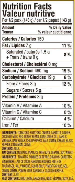 TASTY BITE Tasty Bite Heat and Eat Indian Cuisine Entree, Indian Vindaloo Curry, 10 Ounce (Pack of 1)