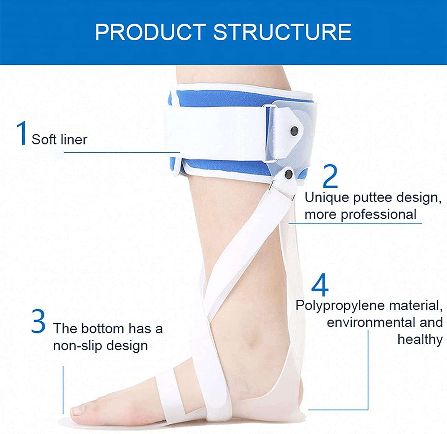 QJHP QJHP Ankle Brace, Breathable Strong Ankle Brace for Sprained Ankle, Rigid Stabilizer for Protection & Sprain Support for Ankle Braces to Wear Over Compression Socks or Sleeves, Various Sizes