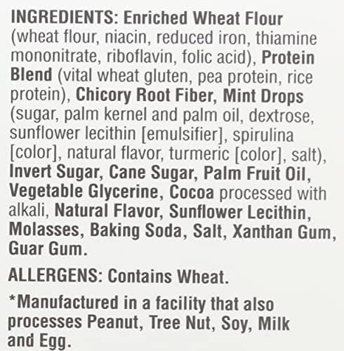 Lenny & Larry\'s Lenny & Larry\'s The Complete Cookie, Choc-O-Mint, 16g Plant-Based Protein, Vegan, Non-GMO, 4 Oz (Pack of 12)