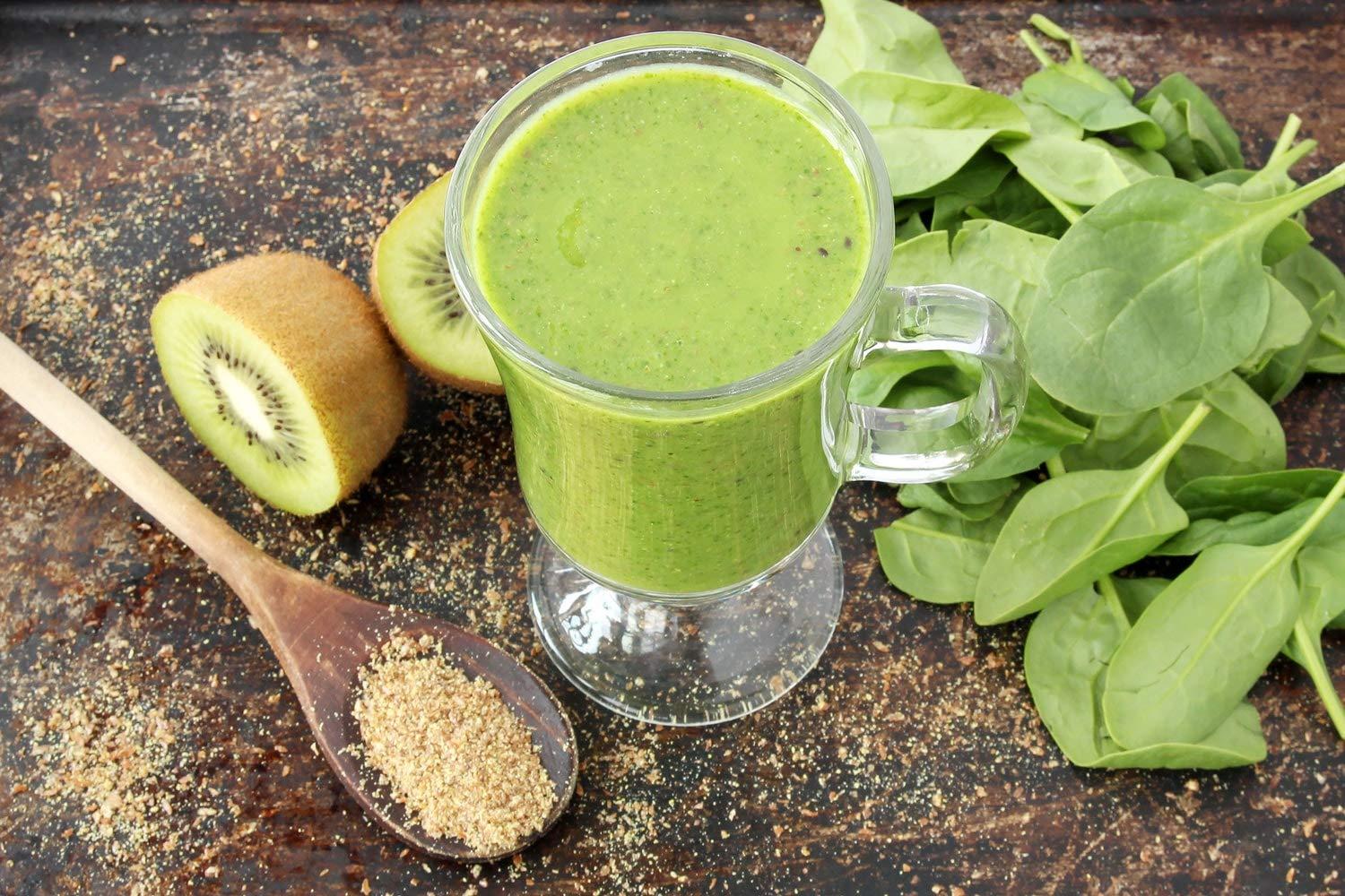 Food to Live Food to Live Organic Brown Flaxseed Meal, 8 Pounds Non-GMO, Kosher, Cold-Milled from Raw Whole Seeds, Pure Powder, Vegan Superfood, Bulk, Rich in Omega-3 Ground Flax, Keto Friendly