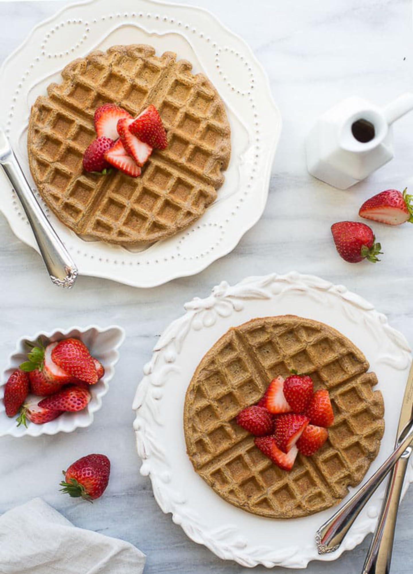 By The Cup Arrowhead Mills Buckwheat Pancake and Waffle Mix, 22 oz (Pack of 2) with Swivel Spoons