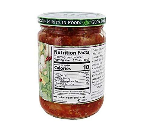 O-CONN Eden Foods Sauerkraut - Kimchi, Organic 18 oz (Pack of 3)