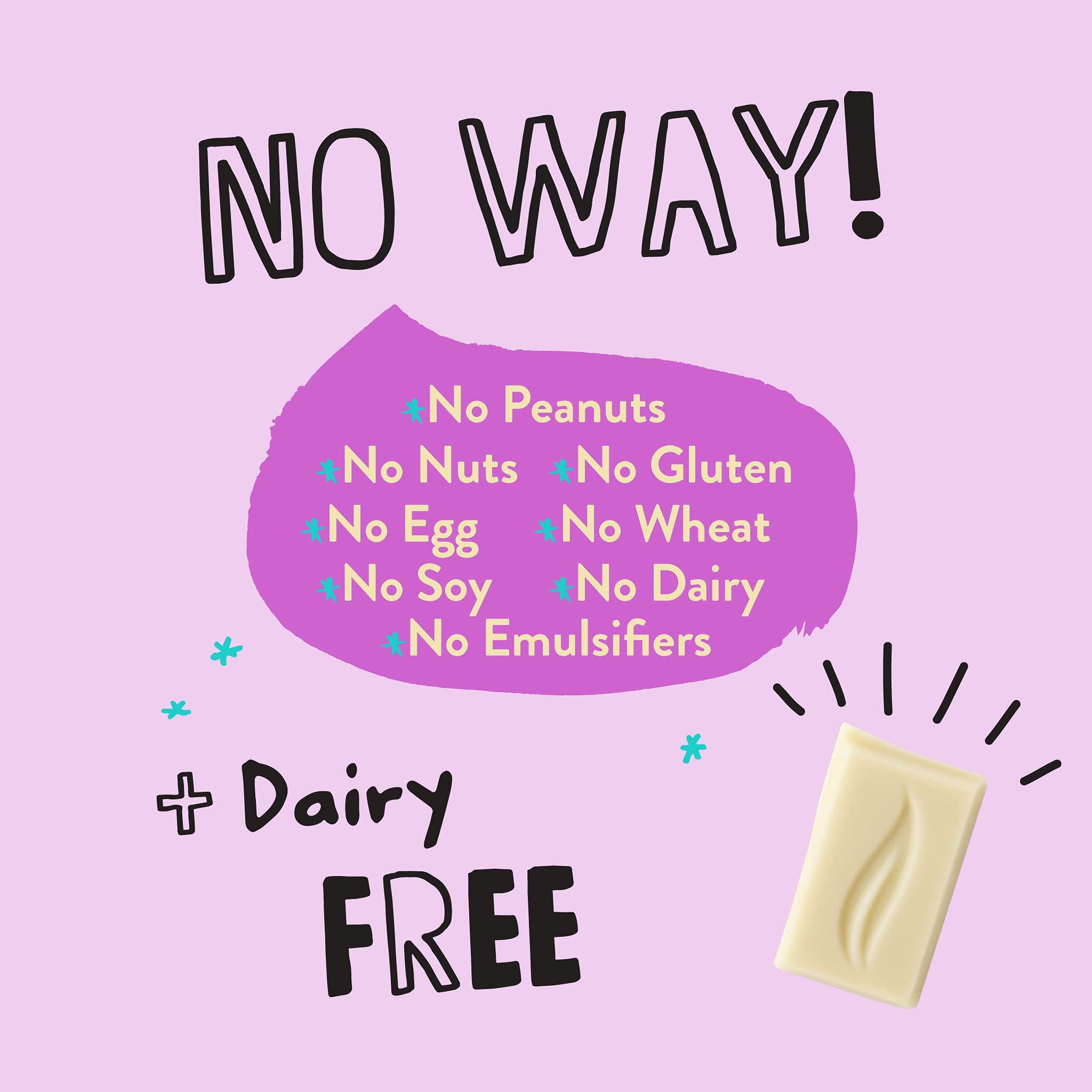 Pascha Pascha Organic Vegan White Chocolate Bars, UTZ, Gluten Free, Non GMO, 10 Count(Pack of 1)