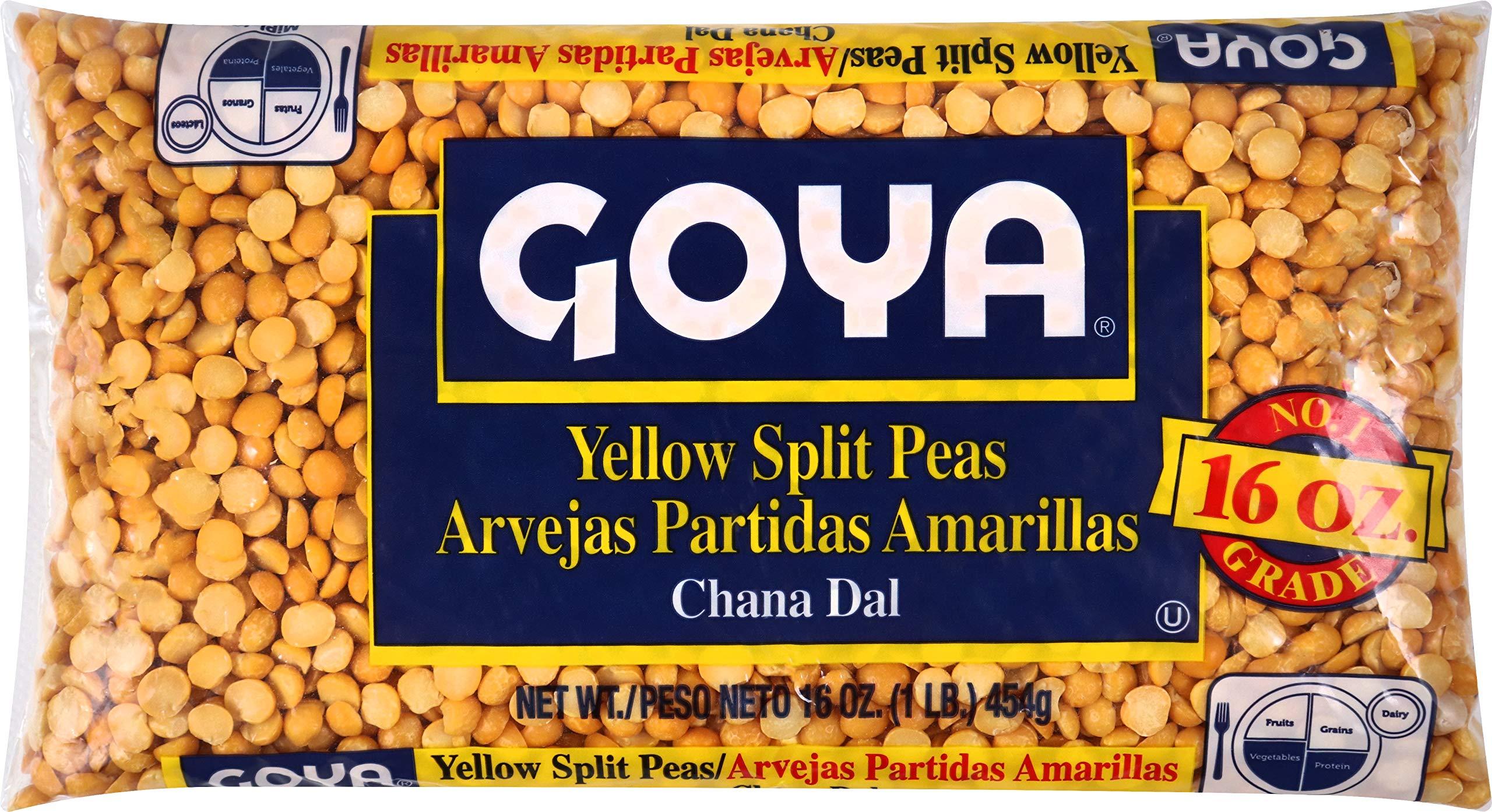 Goya Goya Foods Yellow Split Peas, Dry, 16 Ounce