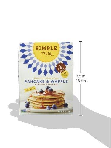 Simple Mills Simple Mills Almond Flour Mix, Pancake & Waffle, Naturally Gluten Free, 10.7 oz, Pack of 3 (PACKAGING MAY VARY)