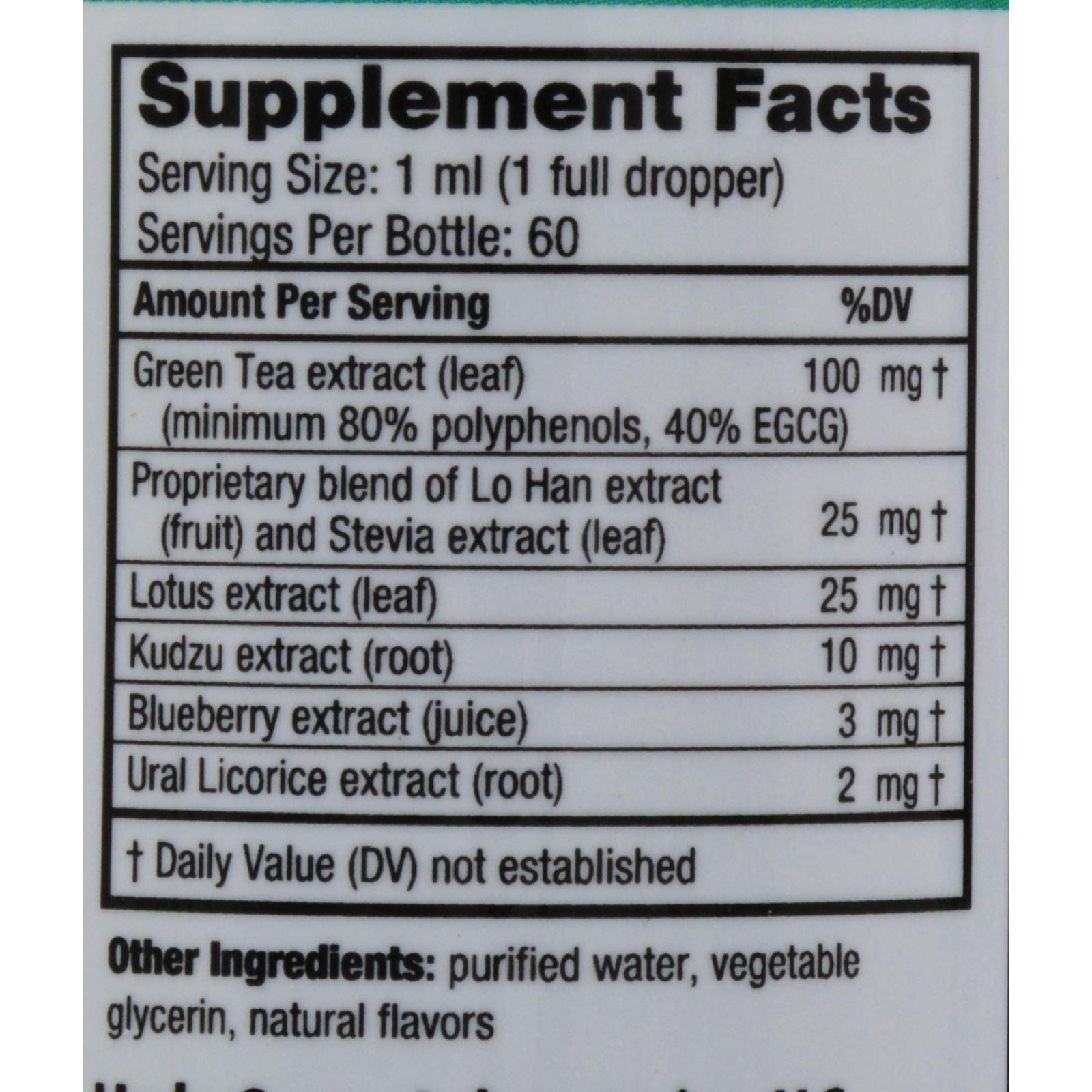 Herbasway Herbasway Laboratories HerbaGreen Tea Raspberry Lime - 2 fl oz