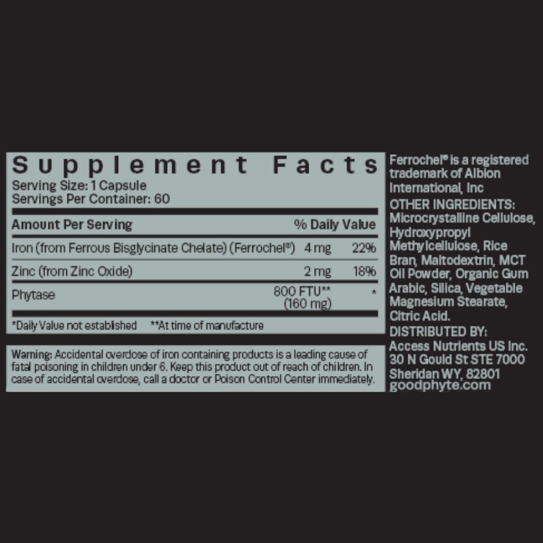 Goodphyte Goodphyte | Immunity Dietary Supplement | 60 Capsules | Naturally Occuring Enzymes That Regulate Digestion | Premium All Natural Relief from IBS, Constipation, Bloating, Gas, & Indigestion