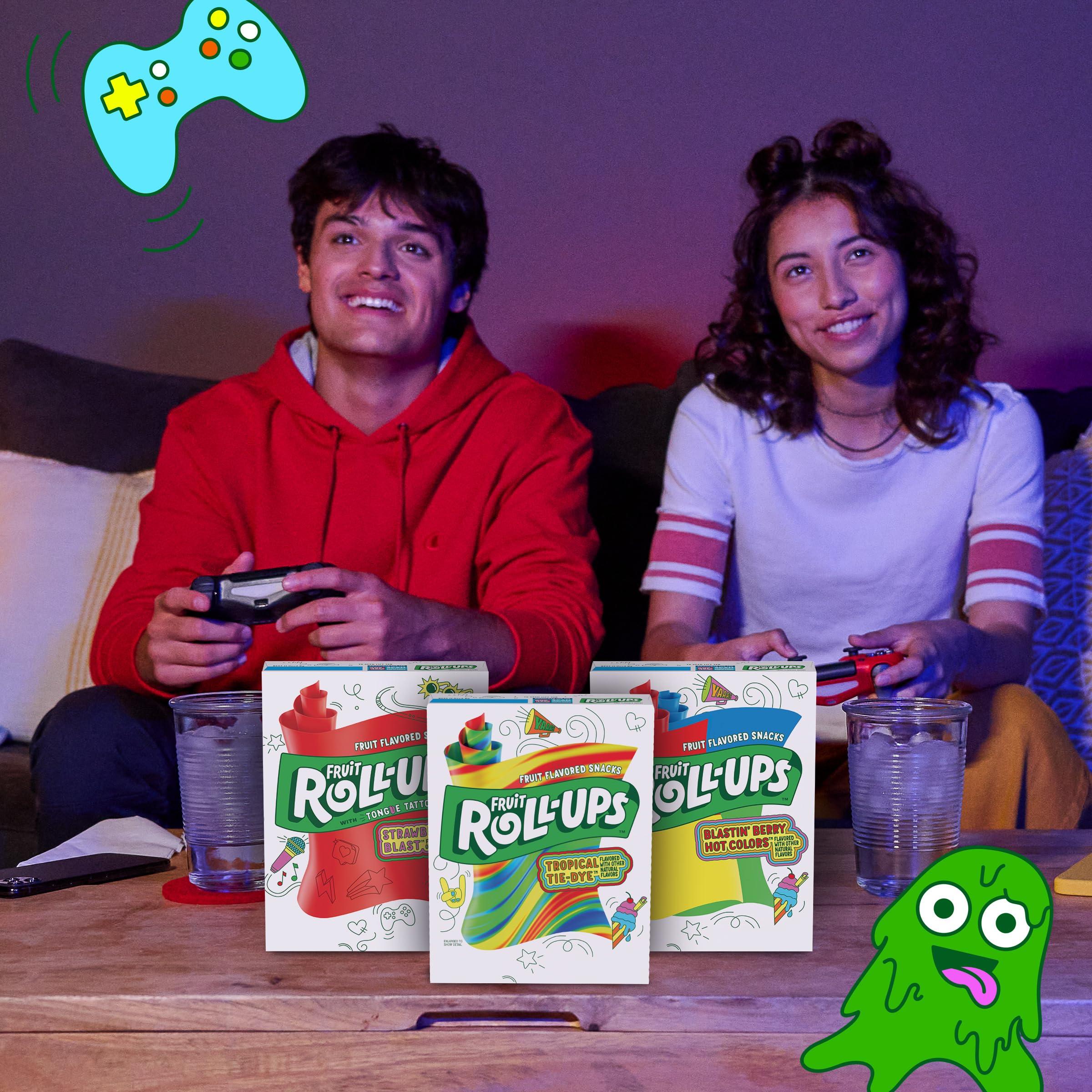 Fruit Roll-Ups BETTY CROCKER FRUIT ROLL UPS VARIETY PACK ROLL FRUIT SNACK - 0016000127093, 0.5 Ounce (Pack of 20)