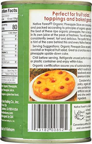 Native Forest Native Forest Pineapple Slices Organic, 15 oz